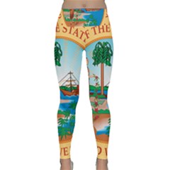 Great Seal Of Florida, 1900-1985 Lightweight Velour Classic Yoga Leggings by abbeyz71