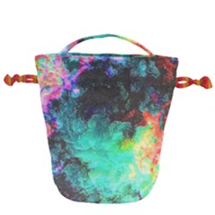 3d Paint                                       Drawstring Bucket Bag by LalyLauraFLM