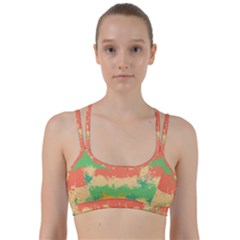 Spots in retro colors                                                Line Them Up Sports Bra