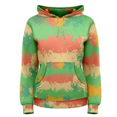 Spots in retro colors                                             Women s Pullover Hoodie