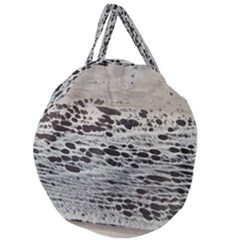 Snake Skin Giant Round Zipper Tote by WILLBIRDWELL