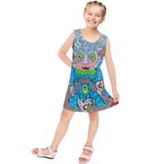 Angel Pyramid Blaster Kids  Tunic Dress by chellerayartisans