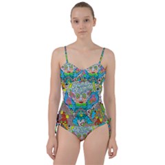 Angel Pyramid Blaster Sweetheart Tankini Set by chellerayartisans