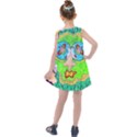 Supersonic Cosmic Galaxy Eyes Kids  Summer Dress View2