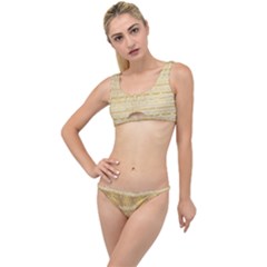 Seamless Gold Lace Nature Design By Flipstylez Designs The Little Details Bikini Set by flipstylezfashionsLLC