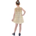 Seamless gold lace nature design by FlipStylez Designs Kids  Summer Dress View2