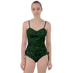 Board Conductors Circuits Sweetheart Tankini Set