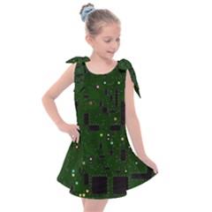 Board Conductors Circuits Kids  Tie Up Tunic Dress