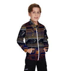 Processor Cpu Board Circuits Windbreaker (Kids)