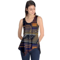 Processor Cpu Board Circuits Sleeveless Tunic