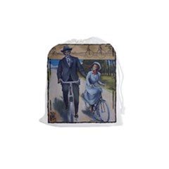 Bicycle 1763283 1280 Drawstring Pouch (medium) by vintage2030