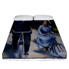 Bicycle 1763283 1280 Fitted Sheet (queen Size) by vintage2030