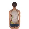 Letter Floral Sport Tank Top  View2