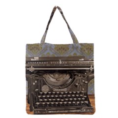 Typewriter Grocery Tote Bag by vintage2030