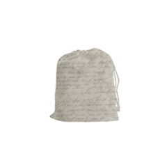 Handwritten Letter 2 Drawstring Pouch (xs) by vintage2030