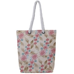 Background 1659247 1920 Full Print Rope Handle Tote (small) by vintage2030