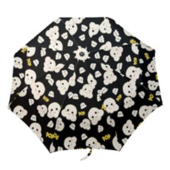 Cute Kawaii Popcorn pattern Folding Umbrellas