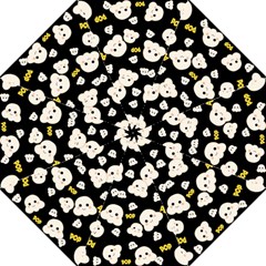 Cute Kawaii Popcorn pattern Golf Umbrellas