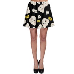 Cute Kawaii Popcorn pattern Skater Skirt