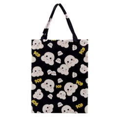 Cute Kawaii Popcorn Pattern Classic Tote Bag