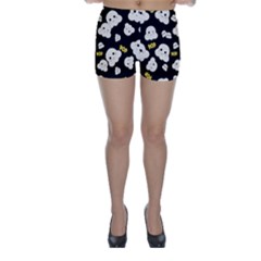 Cute Kawaii Popcorn pattern Skinny Shorts
