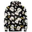 Cute Kawaii Popcorn pattern Men s Pullover Hoodie View1