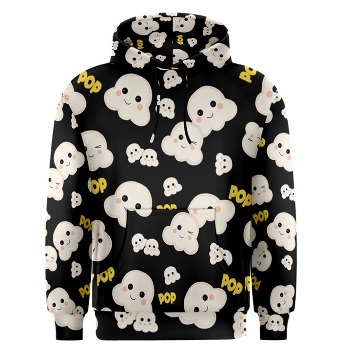 Cute Kawaii Popcorn pattern Men s Pullover Hoodie