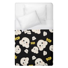 Cute Kawaii Popcorn pattern Duvet Cover (Single Size)