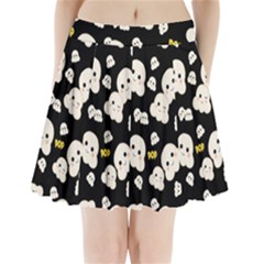 Cute Kawaii Popcorn pattern Pleated Mini Skirt