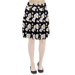 Cute Kawaii Popcorn Pattern Pleated Skirt