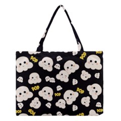 Cute Kawaii Popcorn pattern Medium Tote Bag