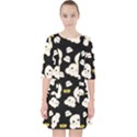 Cute Kawaii Popcorn pattern Pocket Dress View1