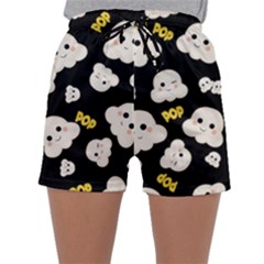 Cute Kawaii Popcorn pattern Sleepwear Shorts