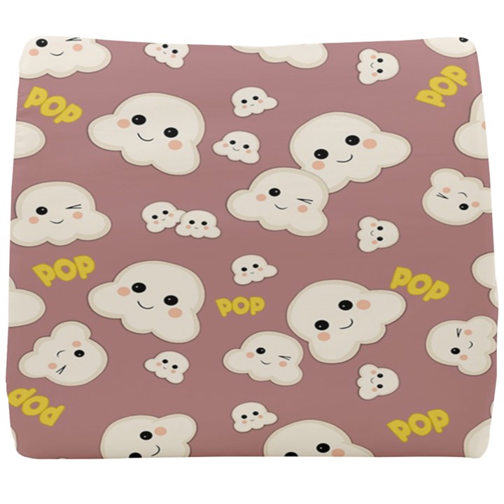 Cute Kawaii Popcorn pattern Seat Cushion