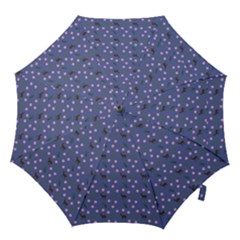 Blue Deer Pattern Hook Handle Umbrellas (medium)