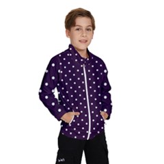 Little  Dots Purple Windbreaker (kids)