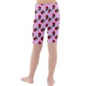 Red Roses Pink Kids  Mid Length Swim Shorts View2