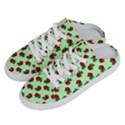 Red Roses Green Half Slippers View2