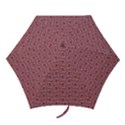 Retro Red Pattern Mini Folding Umbrellas View1