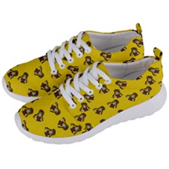 Girl With Popsicle Yello Men s Lightweight Sports Shoes by snowwhitegirl