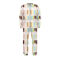 Candy Popsicles White Onepiece Jumpsuit (kids) by snowwhitegirl