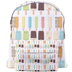 Candy Popsicles White Giant Full Print Backpack