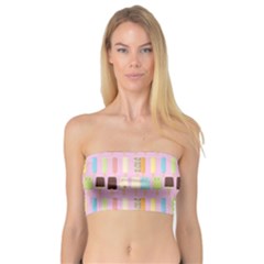 Candy Popsicles Pink Bandeau Top by snowwhitegirl