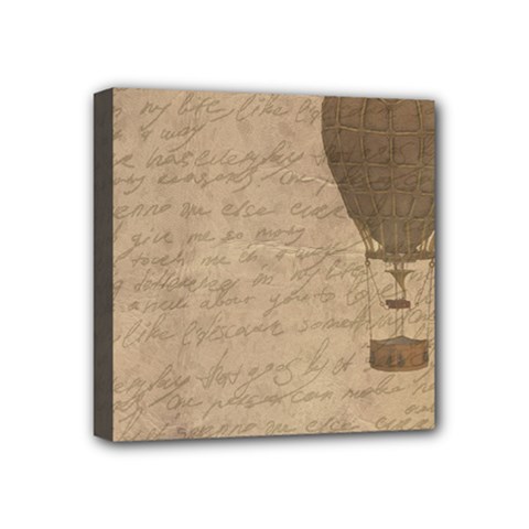 Letter Balloon Mini Canvas 4  X 4  (stretched) by vintage2030
