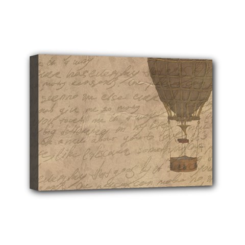 Letter Balloon Mini Canvas 7  x 5  (Stretched)