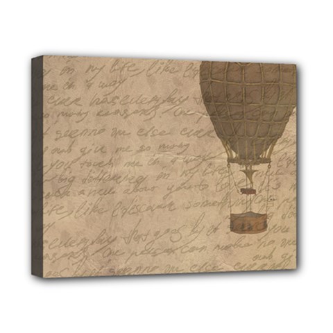 Letter Balloon Canvas 10  x 8  (Stretched)