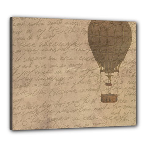 Letter Balloon Canvas 24  x 20  (Stretched)