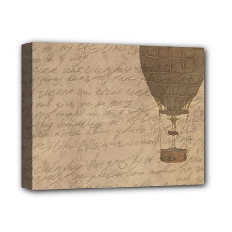Letter Balloon Deluxe Canvas 14  x 11  (Stretched)