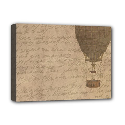 Letter Balloon Deluxe Canvas 16  x 12  (Stretched) 
