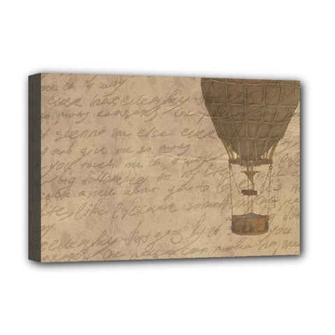 Letter Balloon Deluxe Canvas 18  x 12  (Stretched)